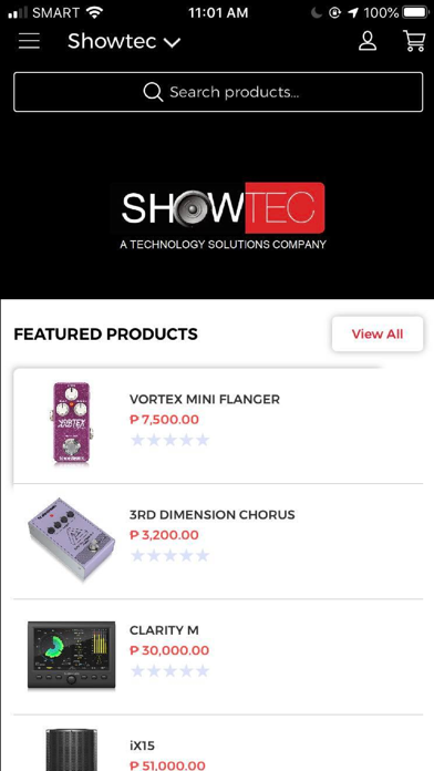 Showtec Store Screenshot