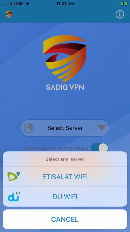 SADIQ VPN