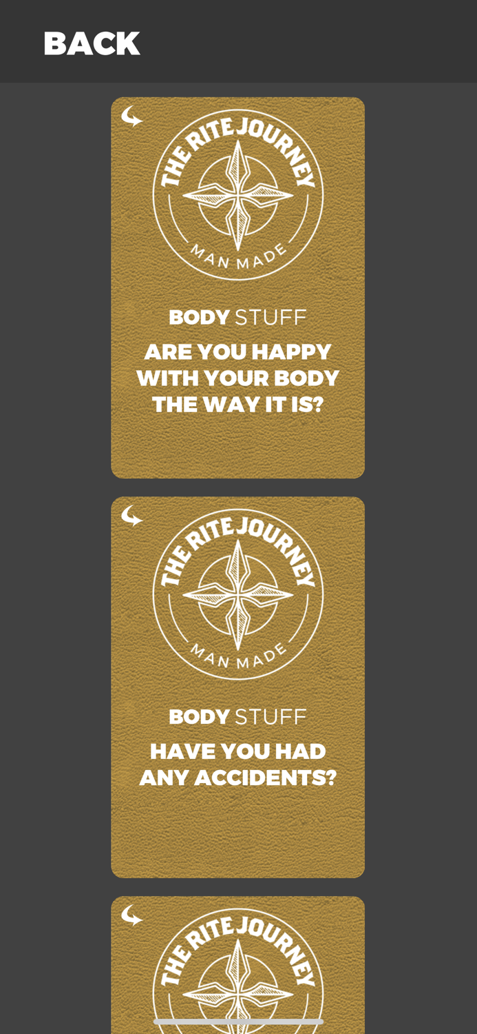 Man Made Conversation Cards