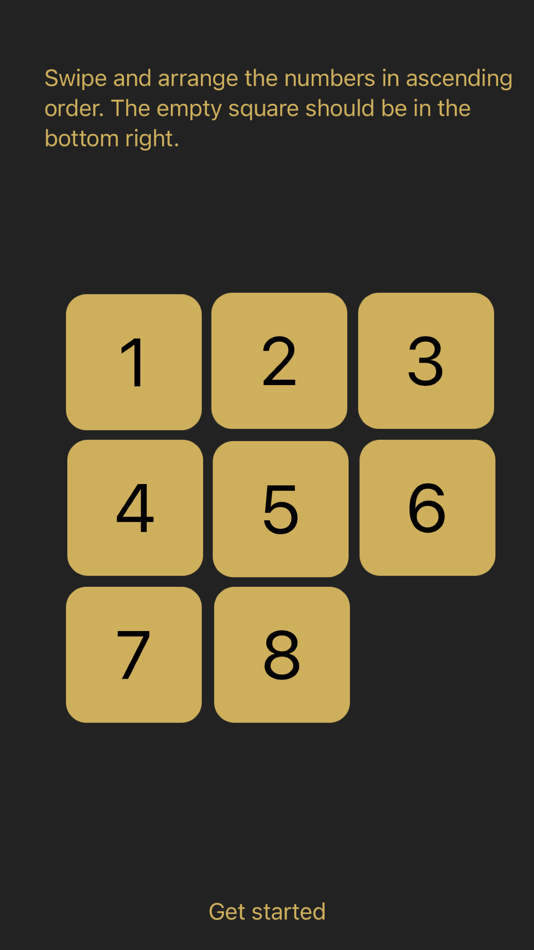 #3. Number Puzzle: sort numbers (iOS) 由: TOASTAFRIEND, LLC
