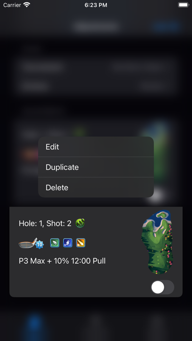 Clash Caddie Notes Screenshot