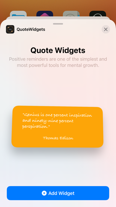 Quote Widgets - Daily quotes screenshot 3