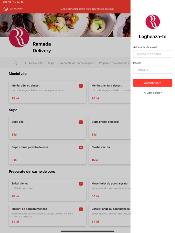 Screenshot #5 pour Ramada Delivery