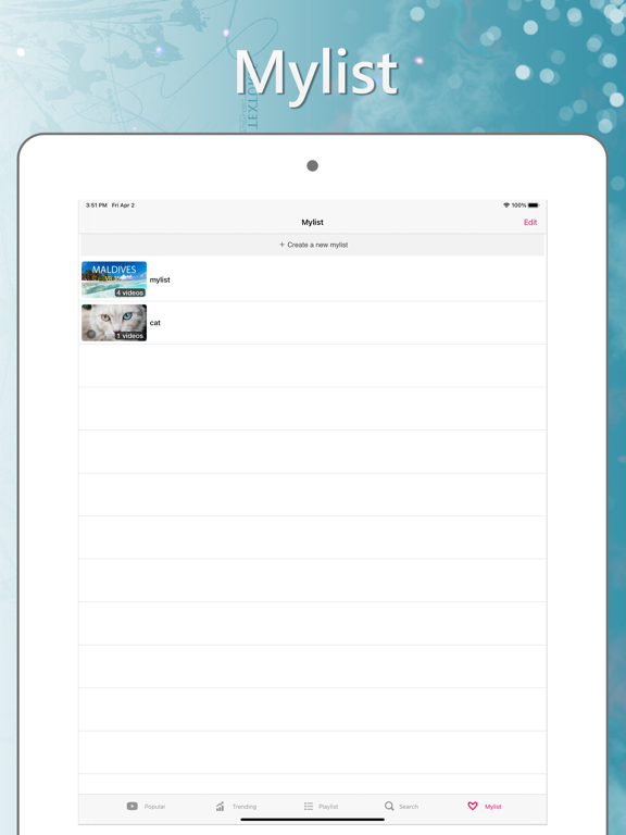 VR Tube: 360 & 3D Video iPad screenshot 4 - Entertainment app