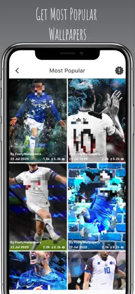 Game screenshot Footy Wallpapers hack