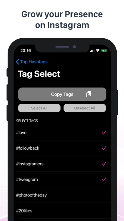 Hashtags for Instagram Likes screenshot-3