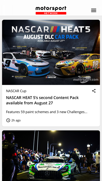 Screenshot #1 pour Motorsport Network Connect