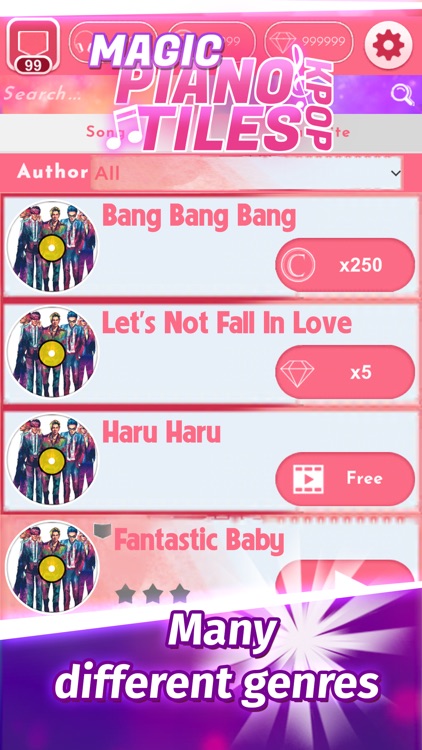 Magic Piano Tile KPOP screenshot-3