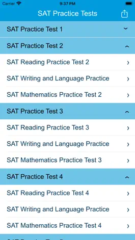 Game screenshot SAT Model Practice Tests mod apk