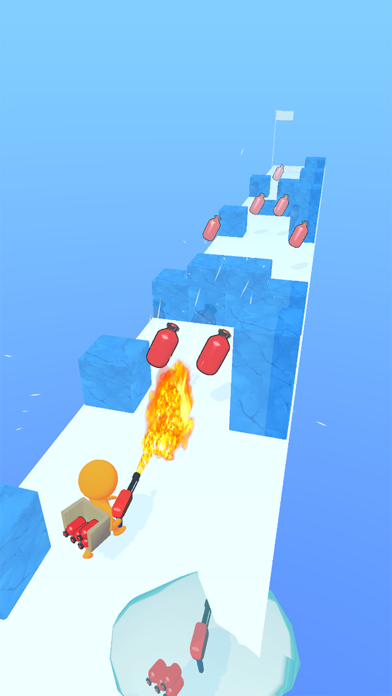 Flame Run 3D Screenshot
