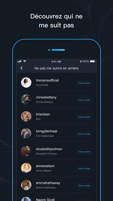 Screenshot #1 pour Followers for Ins Analyzer