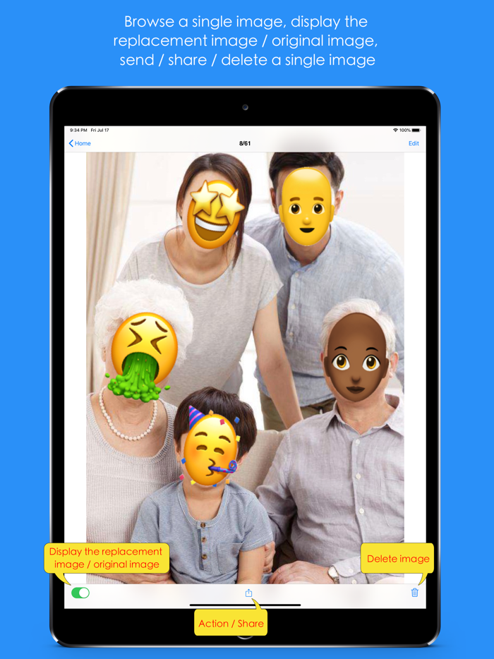 Batch Face Detect And Replace