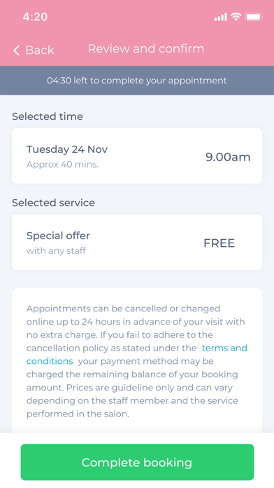 Swiss-Care Clinic Screenshot