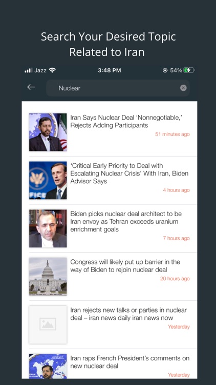 Iran News Reader screenshot-3