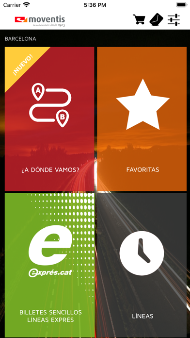 Moventis Screenshot