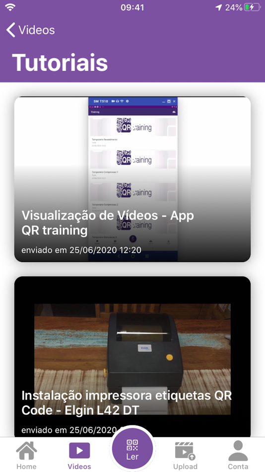 #4. QRtraining (iOS) Podle: IFGO Ltda