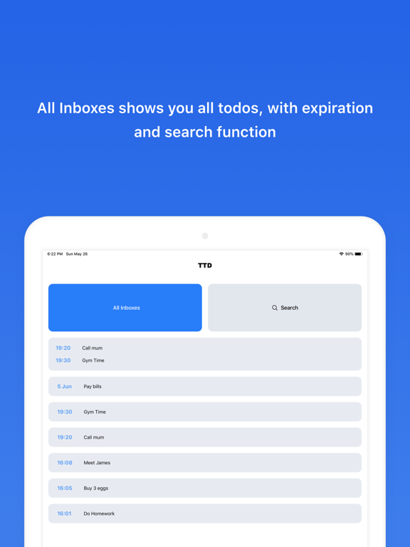 Screenshot #6 pour TTD - Todo List & Time Manager