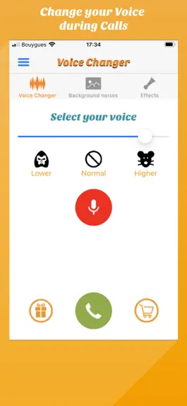 Game screenshot Call Voice changer Allogag mod apk