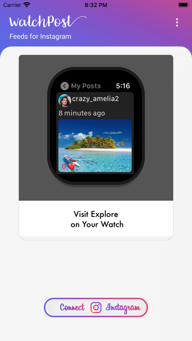 WatchPost for Instagram Feeds Screenshot