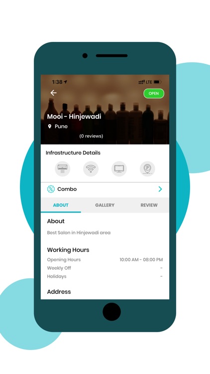 mooi-premium salon/spa booking