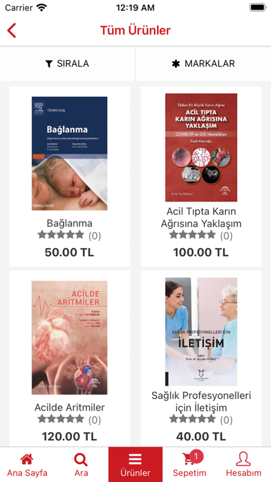 Ankara Nobel Tıp Kitabevleri Screenshot