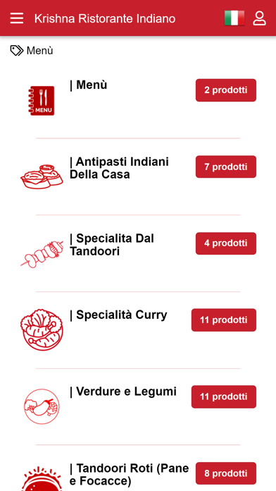Krishna Ristorante Indiano Screenshot