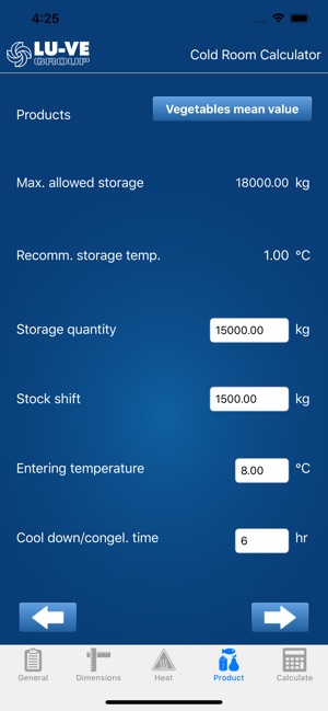Cold Room Calculator on the App Store