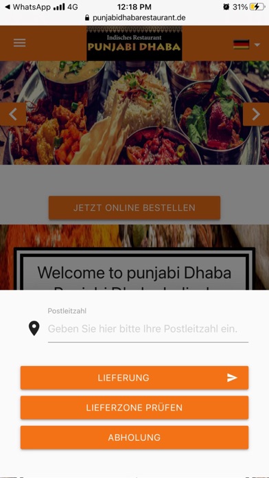 Punjabi Dhaba Böblingen Screenshot
