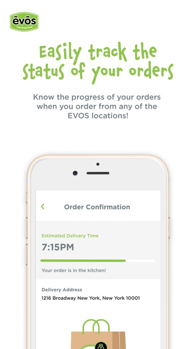 EVOS Restaurants (USA) Screenshot