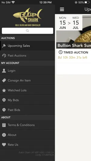 Bullion Shark Auctions screenshot 4