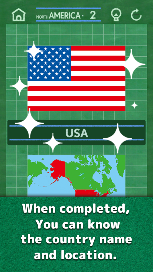 #2. Flags Puzzle (iOS) Podle: ShinjukuRockets