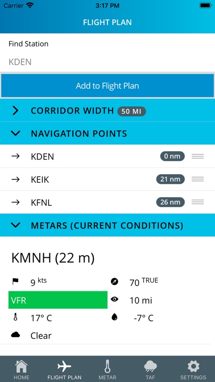 Aviation Weather - METARs/TAFs