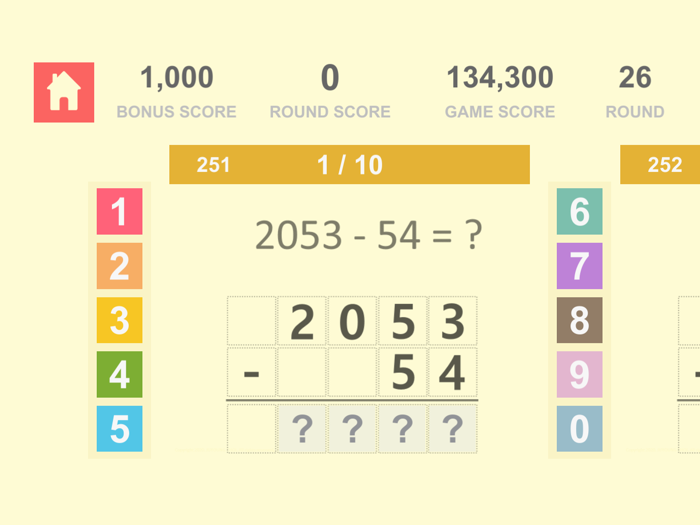 Quiz Addition Subtraction 4