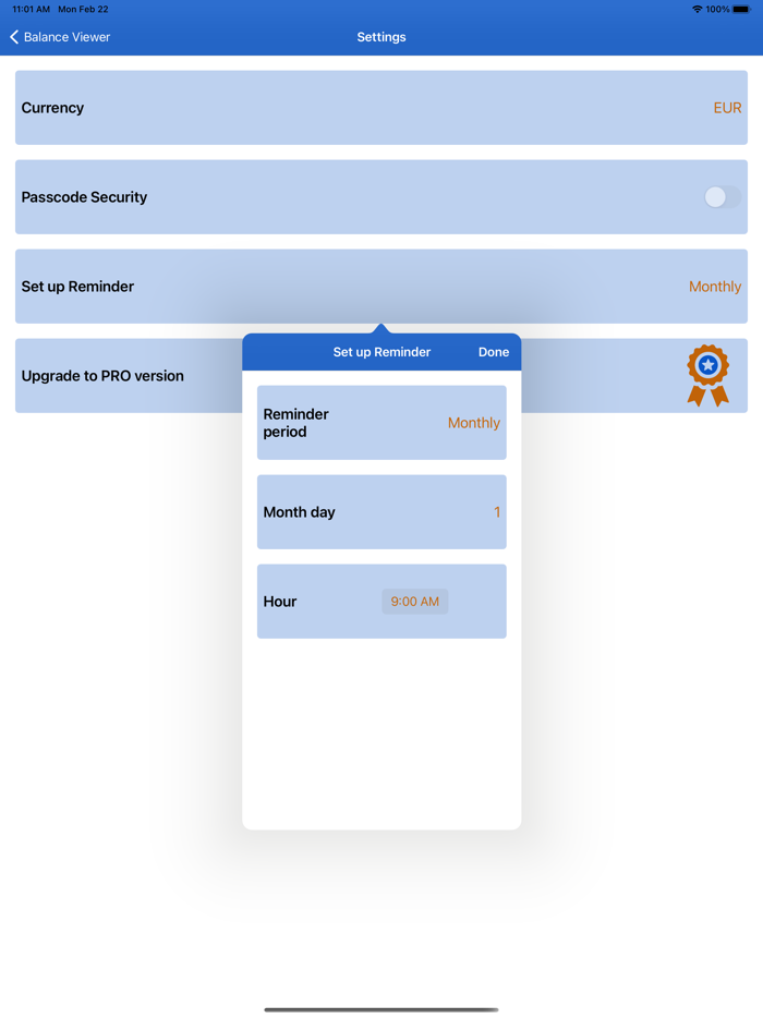 Balance Viewer and Save Money