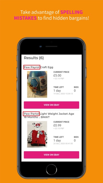 bidkit local ebay deals finder Screenshot