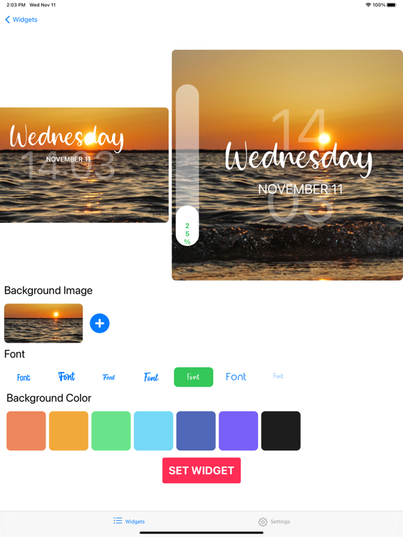 Screenshot #6 pour Widgets Widgetopia Wizard