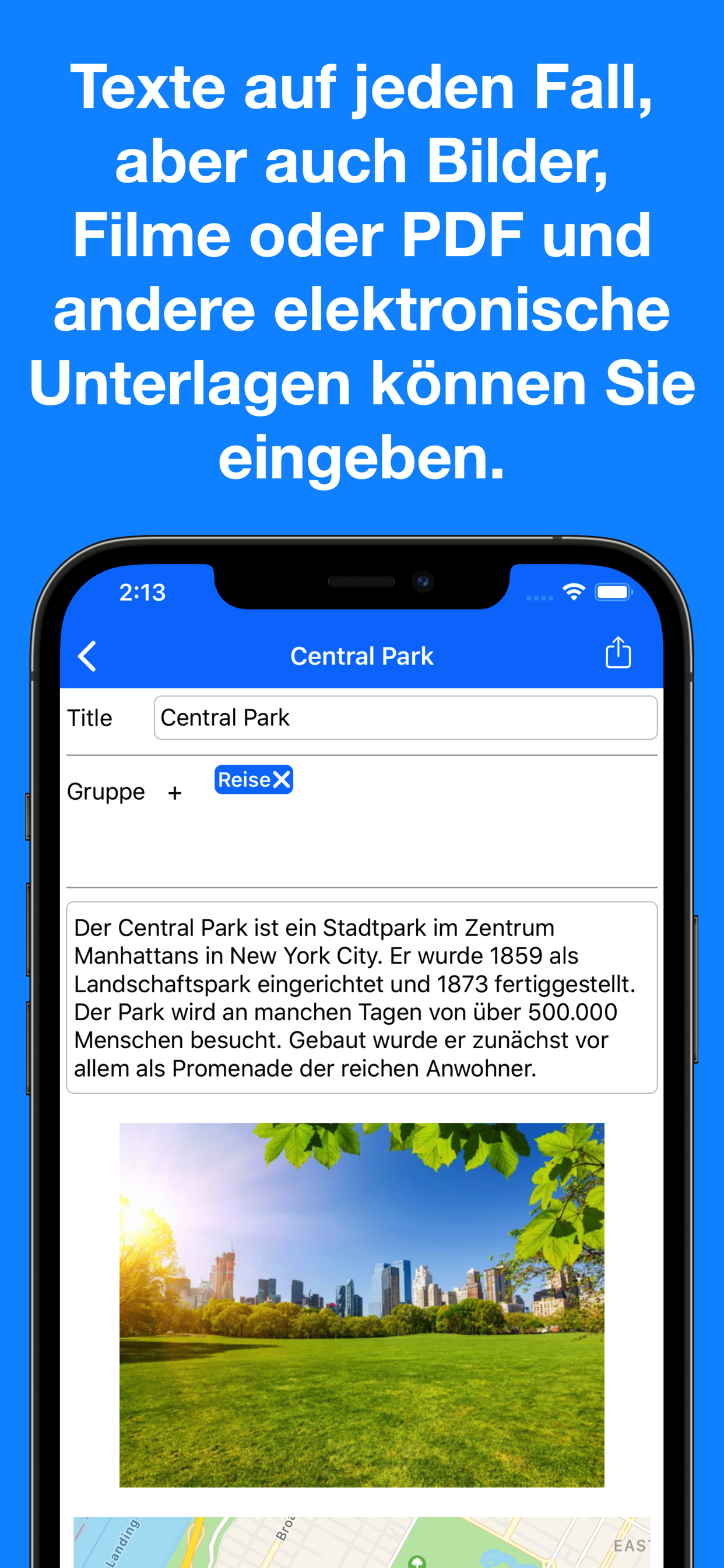 Vielseitige Notizen