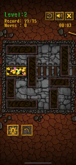 Game screenshot Miner Gem Cart - Unblock apk