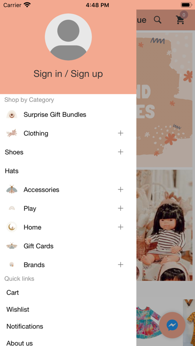Two Little Birds Boutique Screenshot