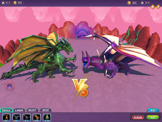 Screenshot #4 pour Flying Dragon City Attack