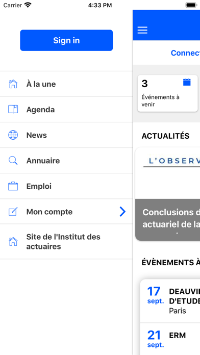 Screenshot #2 pour Institut des Actuaires