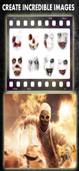 ‎Zombie Booth Scary Face Photo Capture d'écran