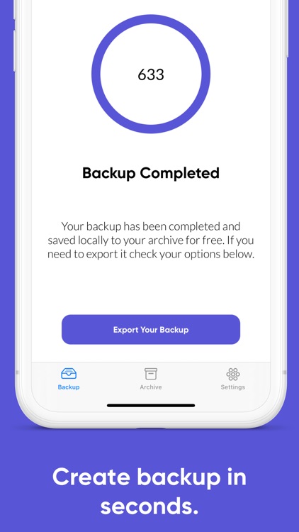 Contacts Backup + Export