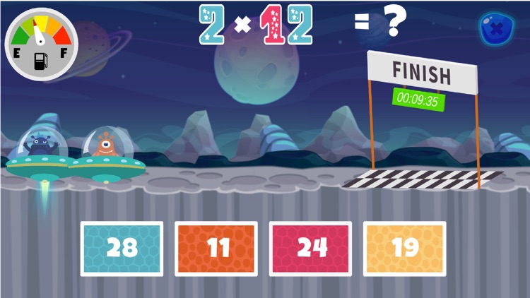 Fun Space Math Multiplication screenshot-4