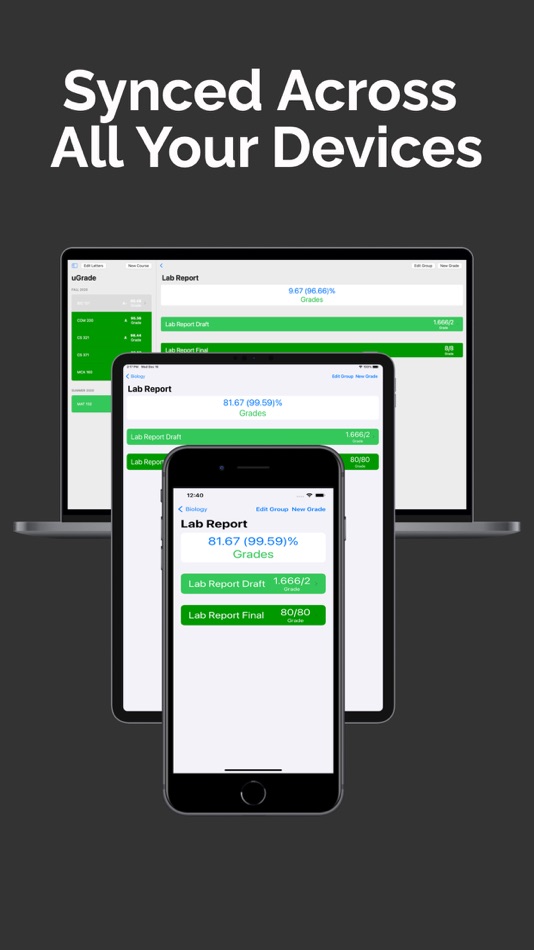#4. uGrade: School Grades (macOS) Podle: Benjamin Fein