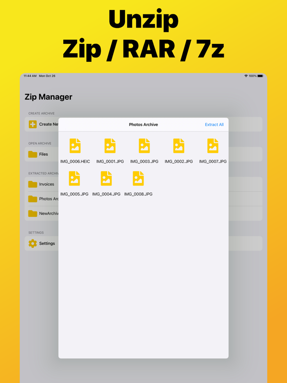 Zip Manager - Unzip & Archiveのおすすめ画像2