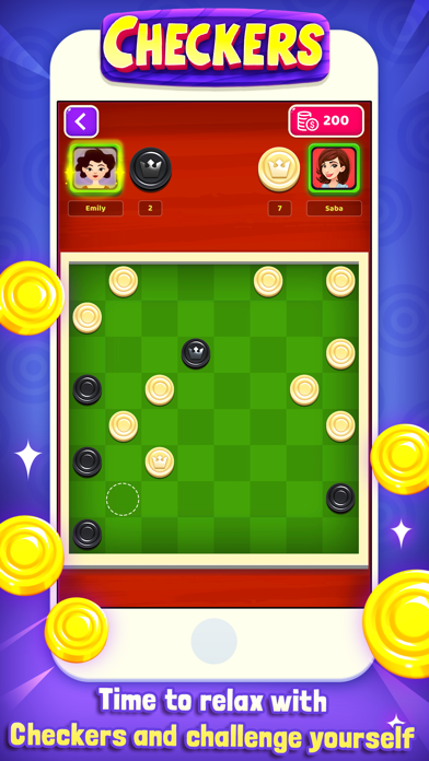 Checkers: Fun Board Game Screenshot