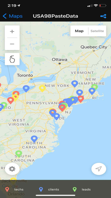 GeoMapping screenshot