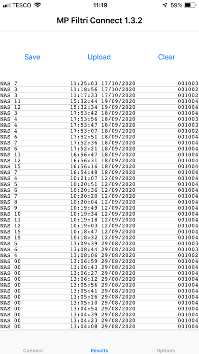 MP Filtri Connect iPhone screenshot 2 - Productivity app