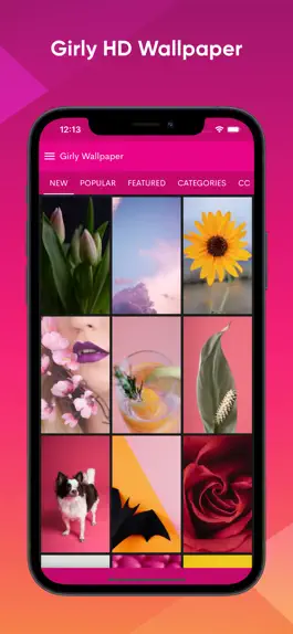 Game screenshot Girly wallpapers, backgrounds mod apk